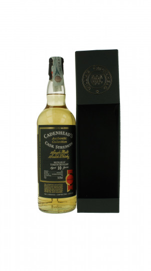 TOMATIN 10 years old 2008 2018 70cl 54.9% Cadenhead's - Authentic Collection