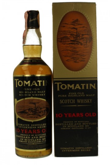 TOMATIN 10 years old - Bot.70's 75cl 40% OB