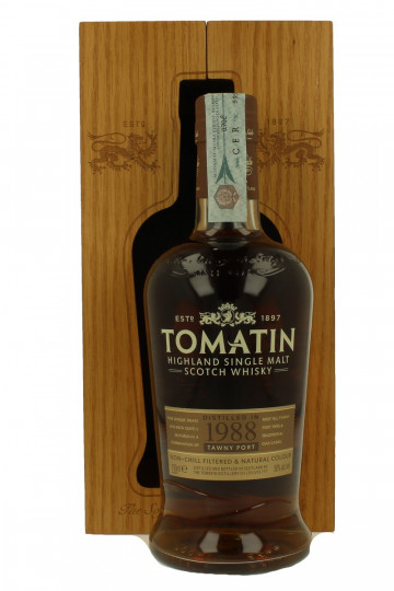 TOMATIN 1988 70cl 50% OB -Limited Edition First fill Tawny Port
