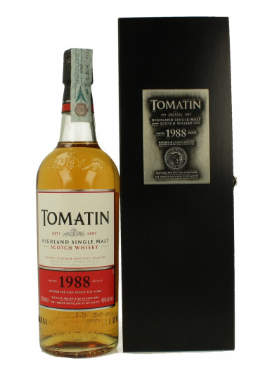 TOMATIN 25 Years old 1988 70cl 46% OB-