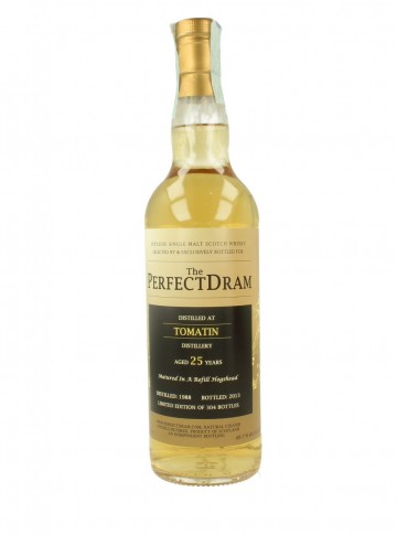 TOMATIN 25yo 1988 2013 70cl  49.7% The Perfect Dram