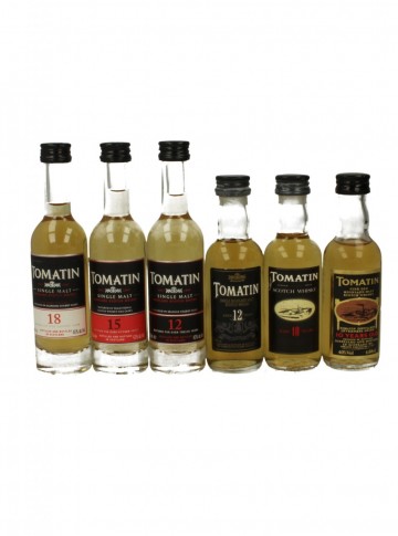 TOMATIN 5CL 6 RARE MINIATURES 18-15-12-12-10-10- YO