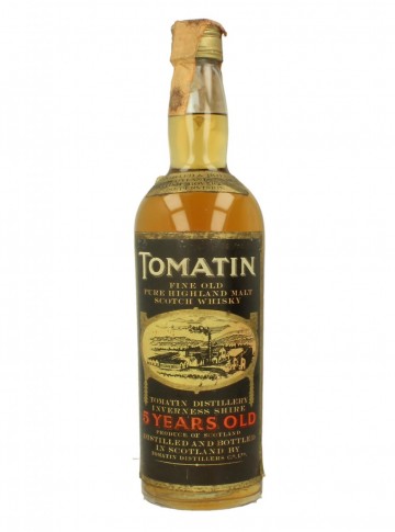 TOMATIN 5yo Bot.late 60's 75cl 43% OB