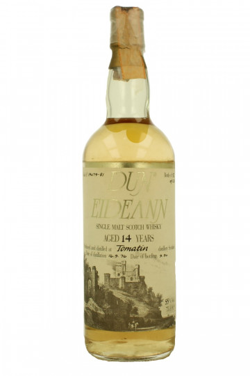 Tomatin Highland   Scotch whisky 14 Year Old 1976 1990 75cl 55% Dun Eideann -Cask 19479-81