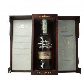 Tomatin Highland   Scotch whisky 1988 70cl 50% OB -Tawny Port batch 3