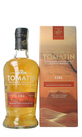 Tomatin Highland   Scotch whisky 70cl 45% OB-Fire Edition