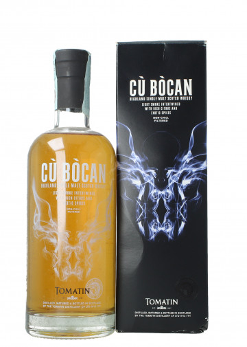 Tomatin Highland   Scotch whisky 70cl 46% OB -CU Bocan peated light
