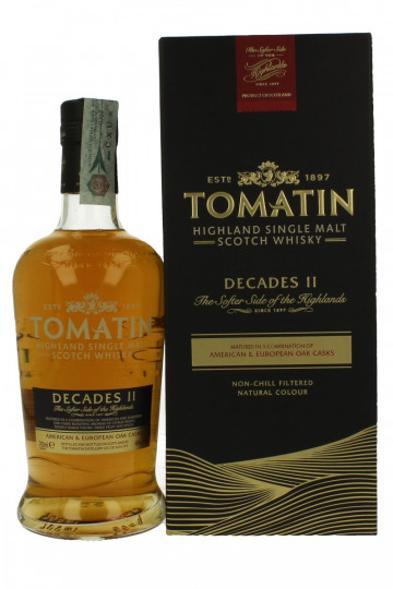 Tomatin Highland   Scotch whisky 70cl 46% OB-Decades II