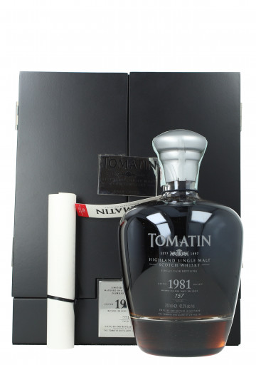 TomatinHighland  Scotch Whisky 32 Year Old 1981 70cl 42.3% OB-