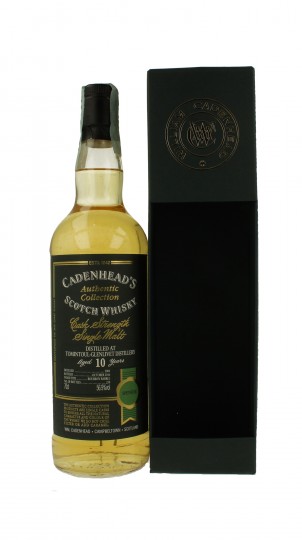 TOMINTOUL 10 years old 2006 2016 70cl 56.9% Cadenhead's - Authentic Collection