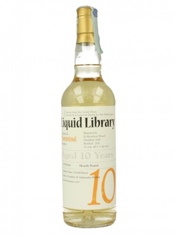 TOMINTOUL 10yo 2001 2011 70cl 49.7% The Whisky Agency - Heavily Peated