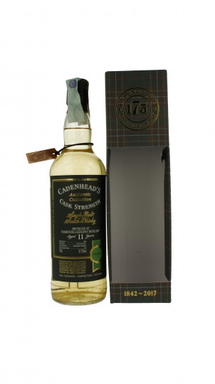 TOMINTOUL 11 years old 2006 2017 70cl 57.2% Cadenhead's - Authentic Collection
