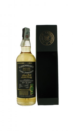 TOMINTOUL 11 years old 2006 2018 70cl 56.1% Cadenhead's - Authentic Collection