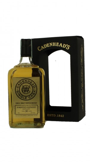 TOMINTOUL 30 Years Old 1985 2015 70cl 50.7% Cadenhead's - Single Cask