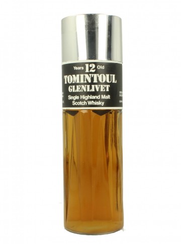 TOMINTOUL-Glenlivet 12yo Bot.70/80's 43% OB