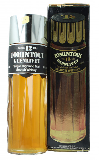 TOMINTOUL-Glenlivet 12yo Bot.80's 75cl 43% OB