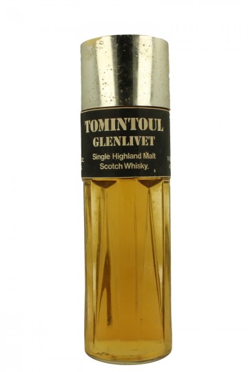 TOMINTOUL-Glenlivet Bot.60/70's 26-2/3 Fl. Ozs 70°proof OB