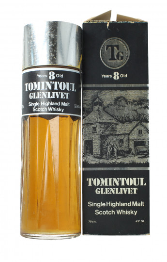 Tomintoul  Highland   Scotch Whisky 8 Year old - Bot.70-80's 75cl 43% OB-carton box