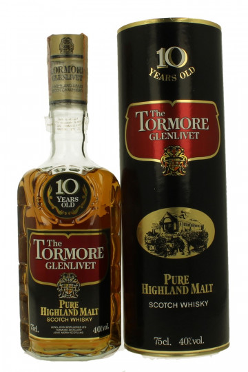 TORMORE 10 Year Old Bot.80's 75cl 40% OB