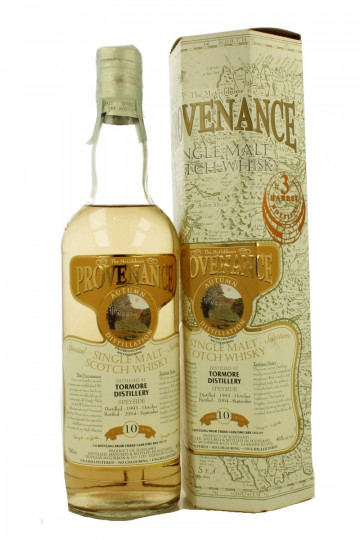 TORMORE 10yo 1993 2004 70cl 46% Douglas McGibbon - Provenance