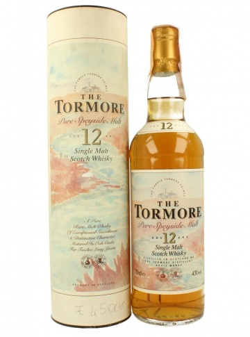 TORMORE 12yo Bot.90's 70cl 43% OB