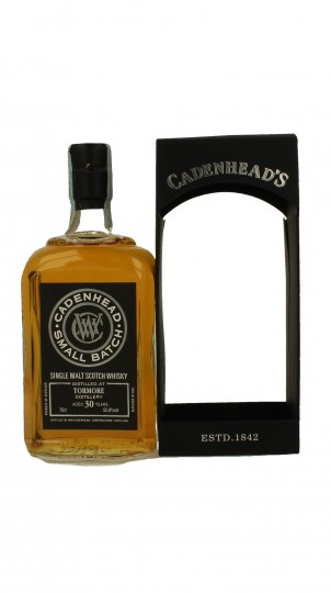 TORMORE 30 Years Old 1984 2015 70cl 55.8% Cadenhead's - Small Batch