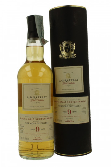 TORMORE Speyside Scotch Whisky 9 years old 2011 2020 70cl 65.2% A.D Rattray -