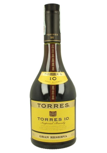 TORRES  BRANDY  10 YO 70 CL 38 %