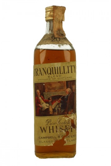 TRANQUILLITY 20yo bot 60/70's 75cl Campbell & Clark distilled in the 50's or Before