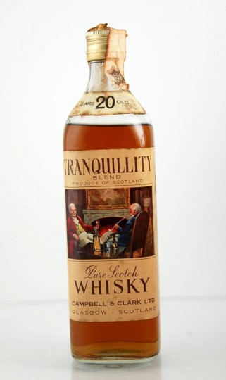 TRANQUILLITY 20yo Bot.70's 75cl Campbell & Clark