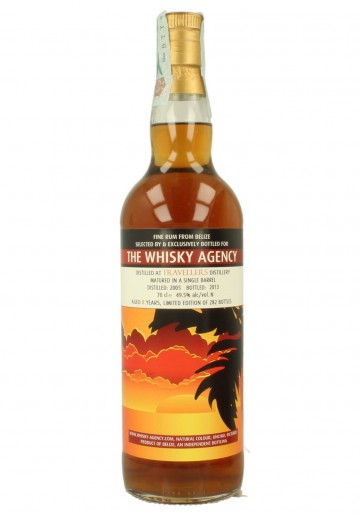 TRAVELLERS 8yo 2005 2013 70cl 49.5% The Whisky Agency - Rum