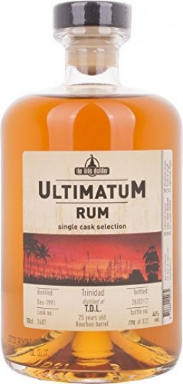 TRINIDAD 25yo 1991 2017 70cl 46% Ultimatum