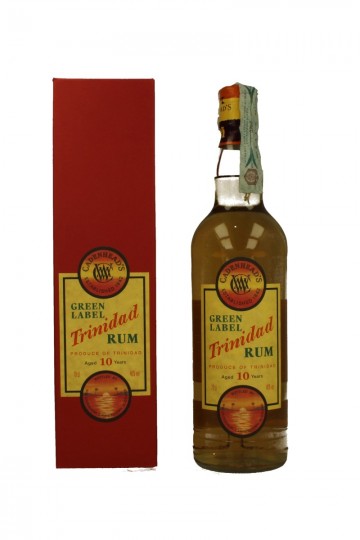 TRINIDAD RUM 10 years old 70cl 46% Cadenhead's Green Label