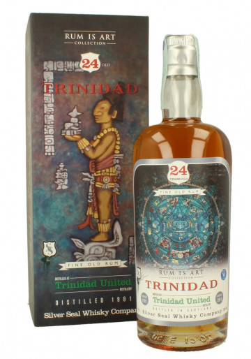 TRINIDAD UNITED 24yo 1991 2015 50% Siver Seal - Rum