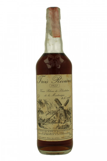 Trois Riviere Rhum Vieux 1953 75cl 45% - Rhum Vieux Agricole