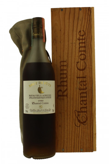 Trois Rivieres  Chantal Comte 1980 70cl 58% - Rhum Vieux Agricole