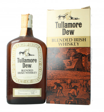 TULLAMORE DEW Finest old Irish Whiskey - Bot.70's-80's 75cl 40%