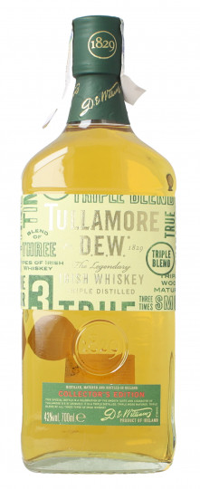 TULLAMORE DEW Irish Whiskey 70cl 43% collector's edition