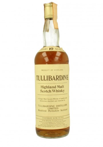 TULLIBARDINE 10yo Bot.70/80's 75cl 40% OB