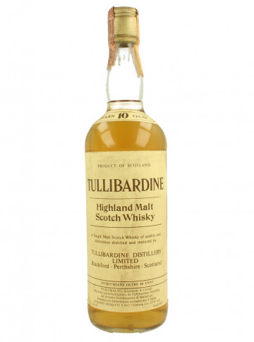 TULLIBARDINE 10yo Bot.70's 40% OB
