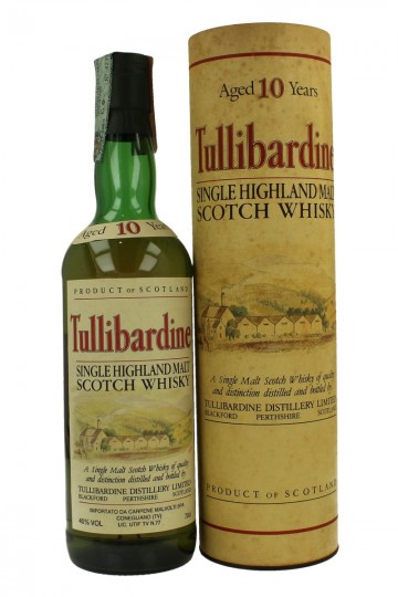 TULLIBARDINE 10yo Bot.Late 90's early 2000 70cl 40%