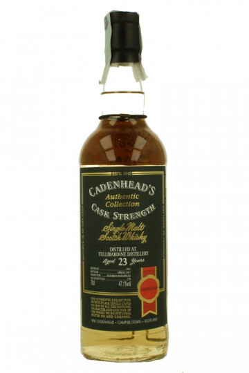 TULLIBARDINE 23 Years Old 1993 2017 70cl 47.1% Cadenhead's - Authentic Collection-175th anniversary