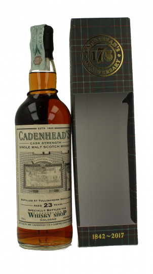 TULLIBARDINE 23 Years Old 1993 2017 70cl 48.6% Cadenhead's - Whisky shop Cologne