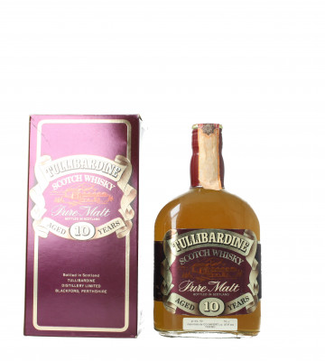 Tullibardine Highland Scotch Whisky 10 year old - Bot. in The 80's 75cl 40% OB-Pinerolo import