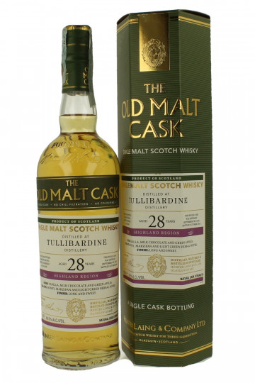 Tullibardine Highland Scotch Whisky 28yo 1991 2019 70cl 46.5% - Hunter Laing's