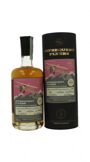 UNNAMED SPEYSIDE 29 Years Olds 70cl 46.9% - Infrequent Flyers Rye Finish- cask 4825