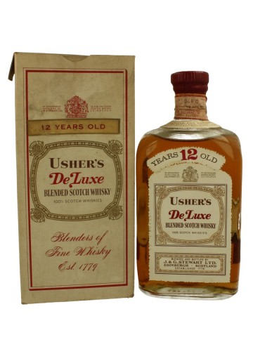 USHER'S DE LUXE 12yo Bot.60/70's 75cl  43% - Blended