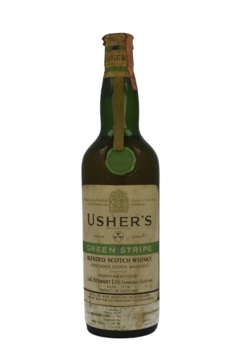 USHER'S Grren Stripe Bot.60's 75cl 43% J&G Stewart - Blended