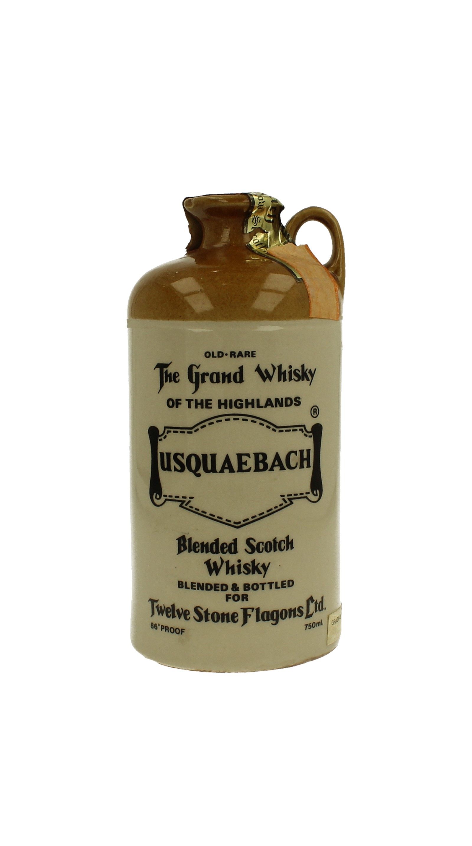 USQUAEBACH Bot.70/80's 750ml 86 US-proof Douglas Laing - Ceramic