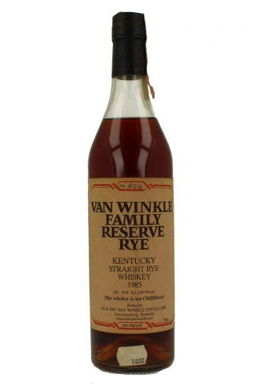 VAN WINKLE Family Reserve 1985 70cl 100 proof old Rip